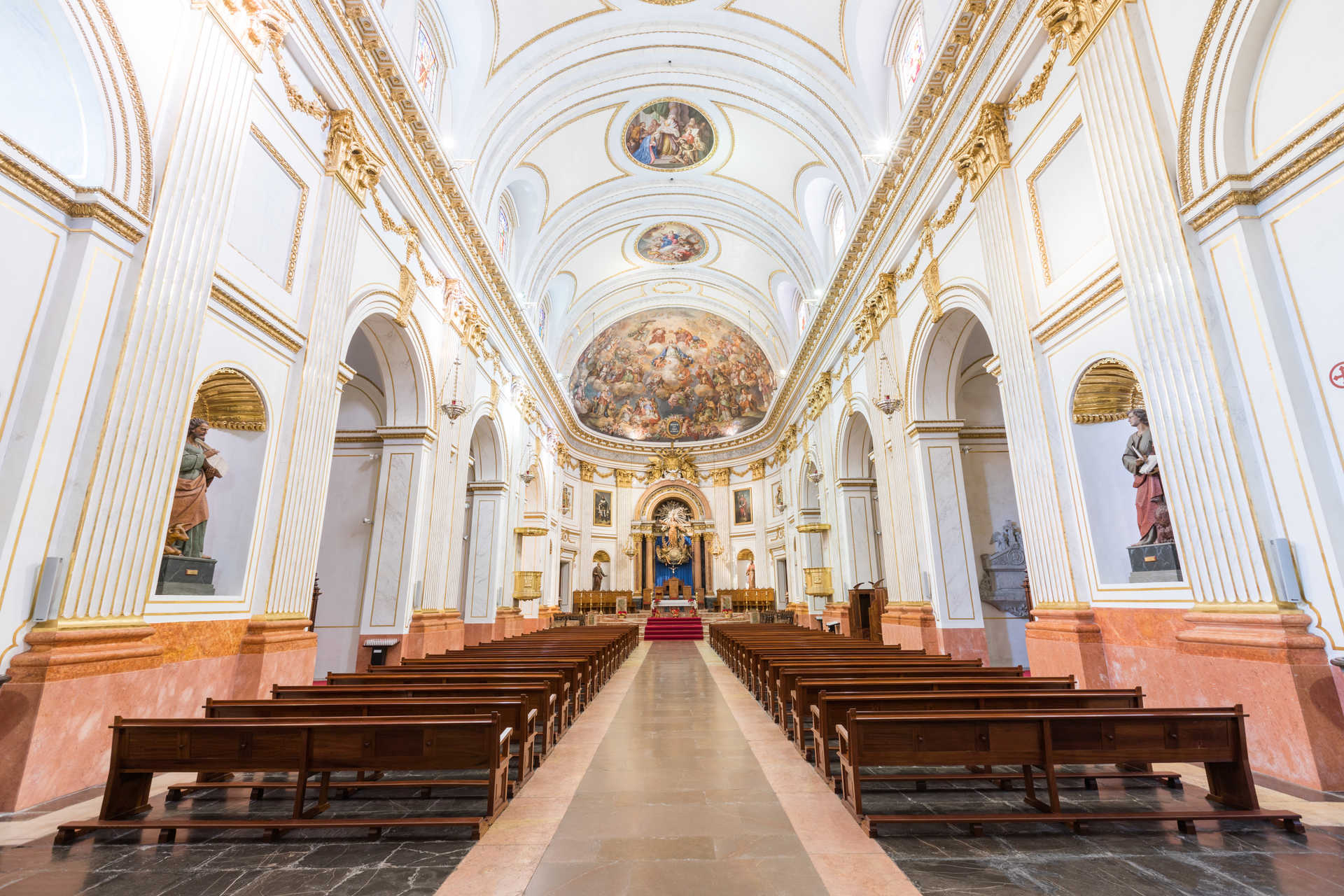 Holy Cathedral Basilica Church Of The Virgin Mary Of The Assumption