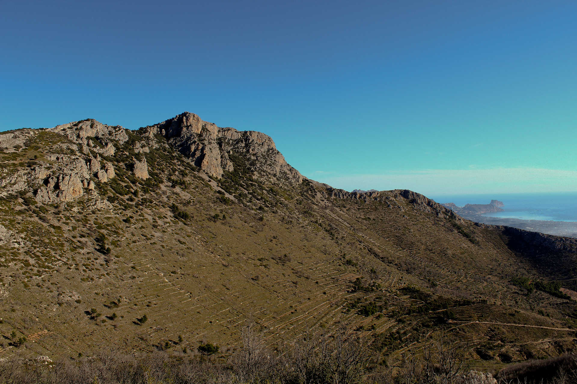 Paysage protégé du Puigcampana et Ponotx