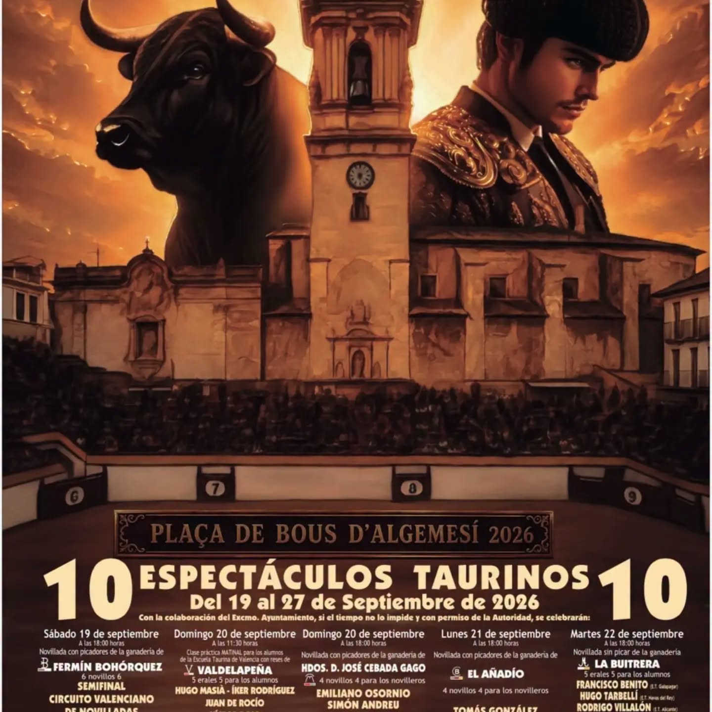 Semaine Taurine d’Algemesí 2026