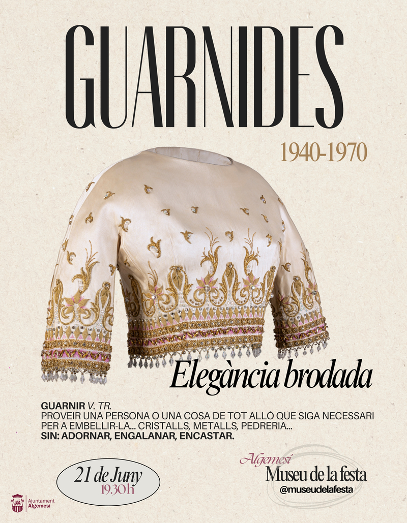 GUARNIDES, Elegància brodada (1940-1970)