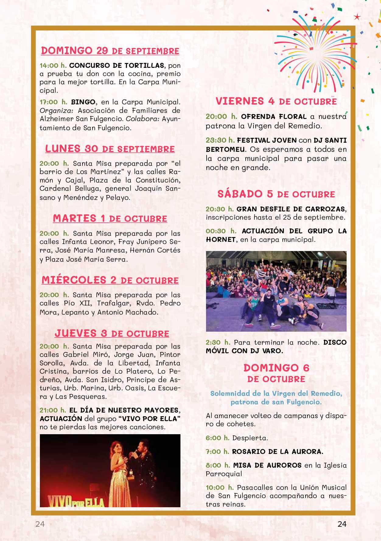 Fiestas Virgen del Remedio - San Fulgencio