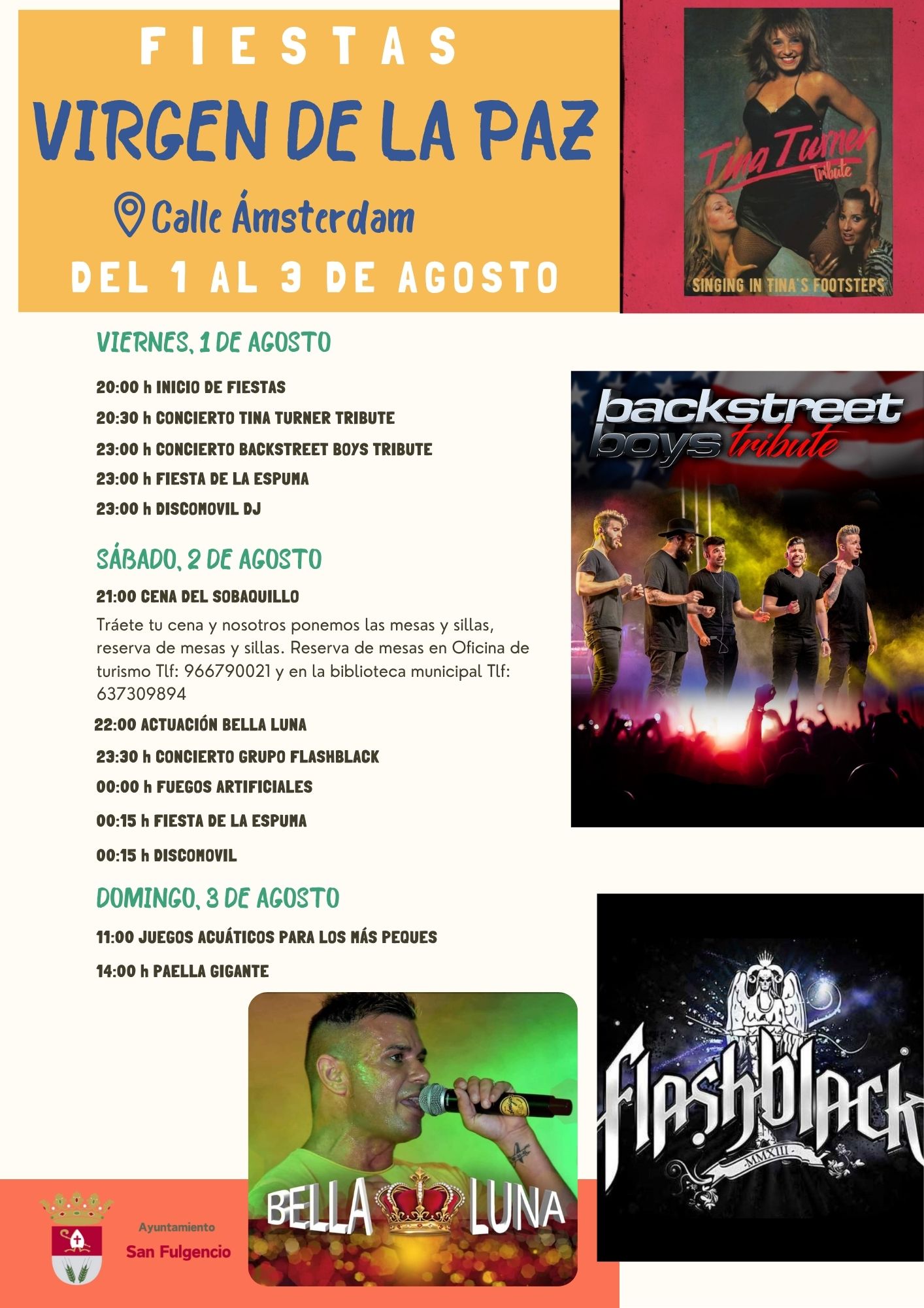 Fiestas en honor a la Virgen de la Paz Urb. Marina - San Fulgencio