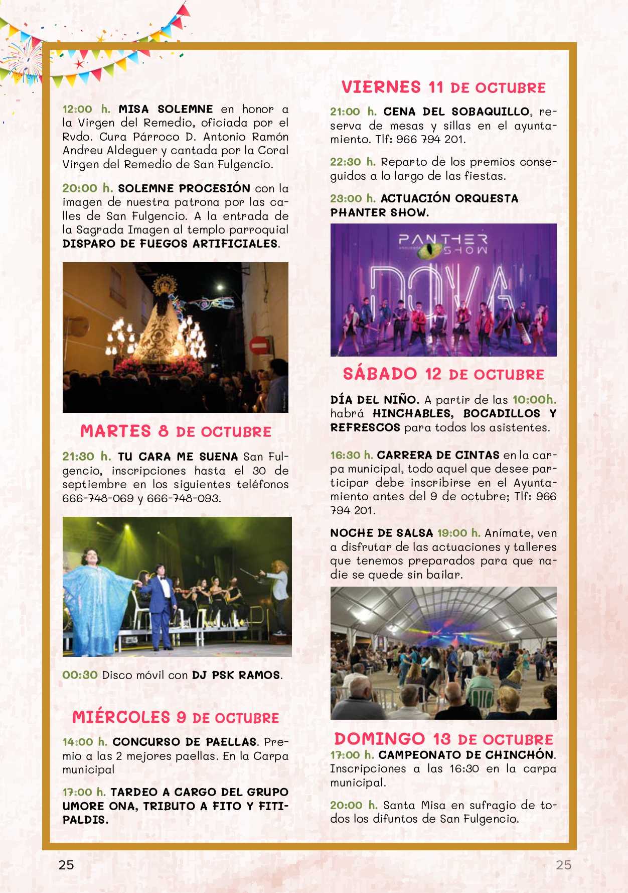Fiestas Virgen del Remedio - San Fulgencio