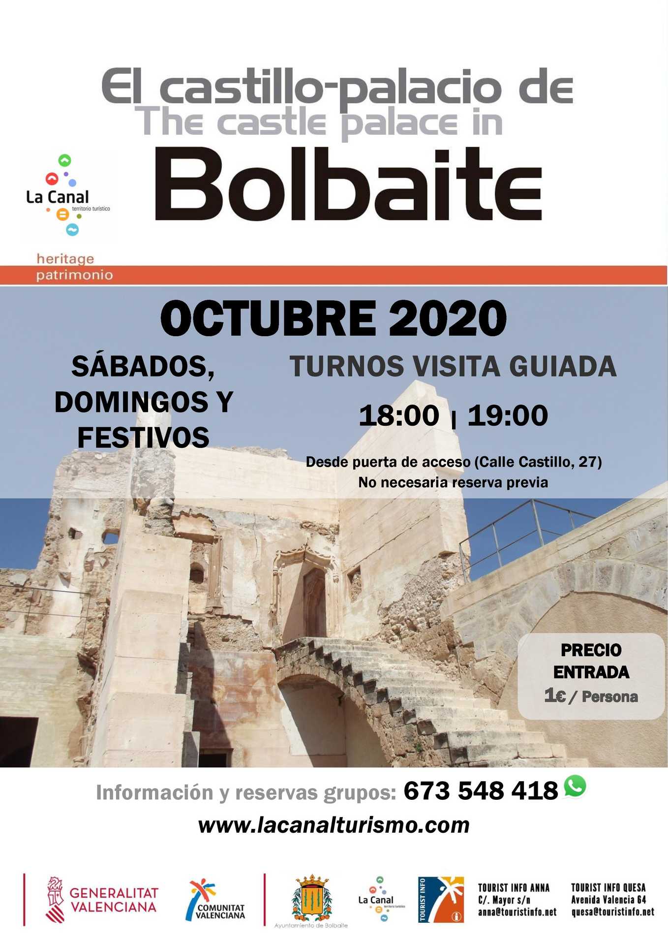Visita el Castillo de Bolbaite