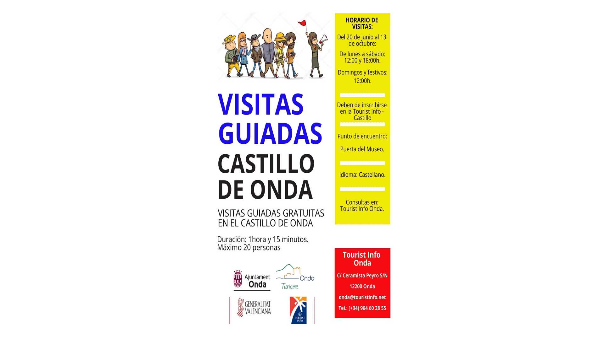 Visitas guiadas al Castillo de Onda