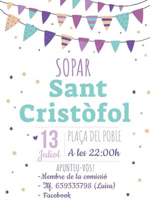 FESTIVITIES OF SAN CRISTÓBAL