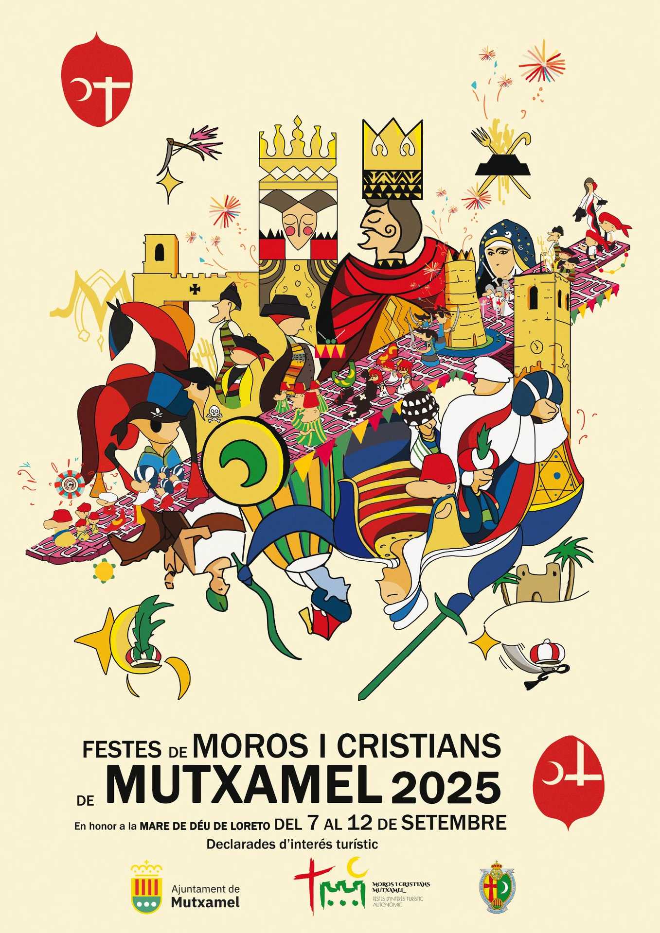FIESTAS DE MOROS Y CRISTIANOS MUTXAMEL 2025