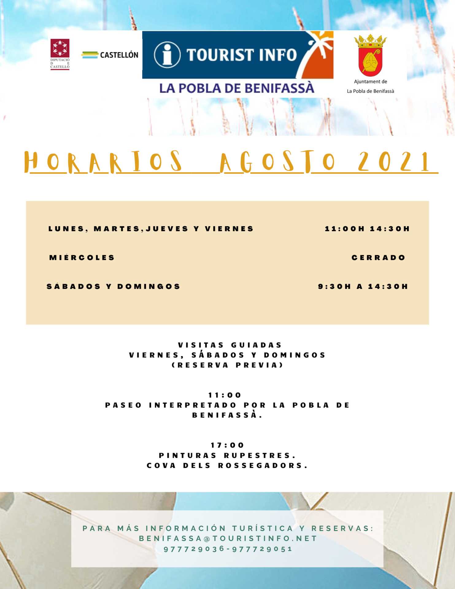 TOURIST INFO TINENÇA DE BENIFASSÀ