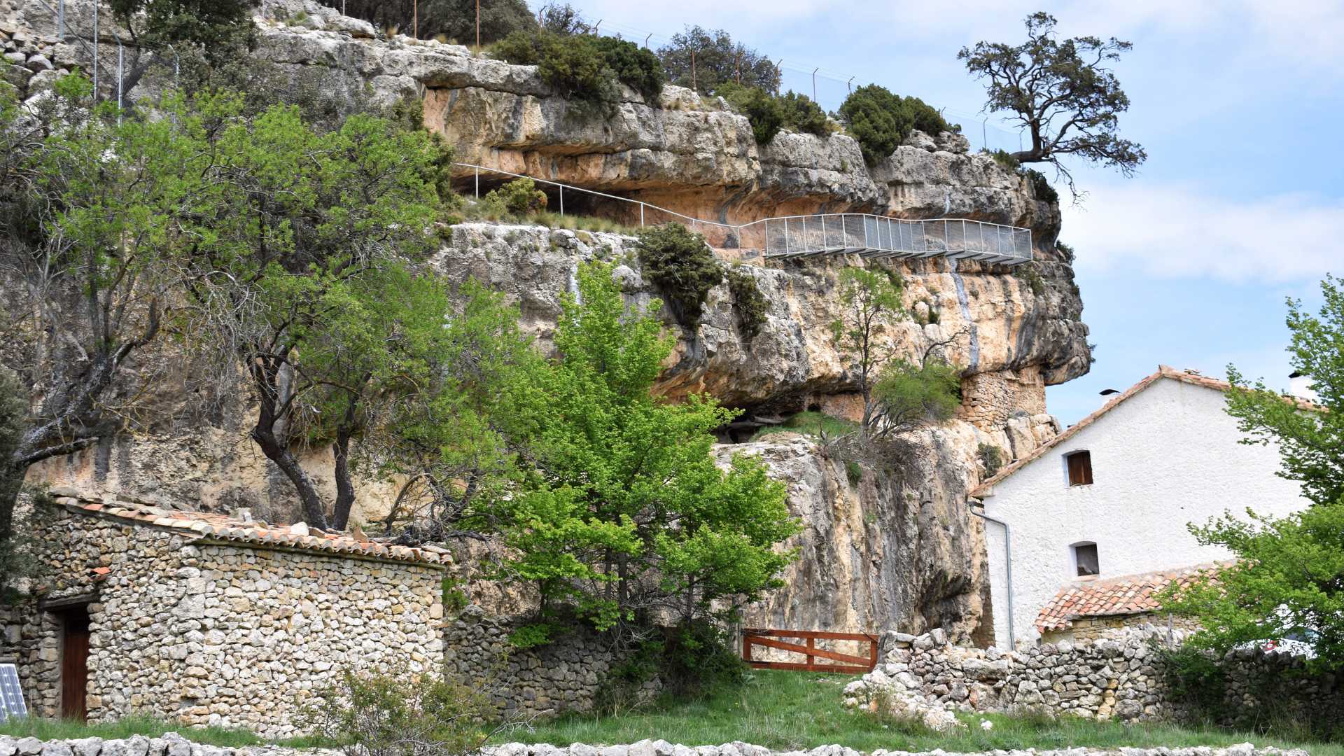 Prähistorisches landhaus von Morella La Vella