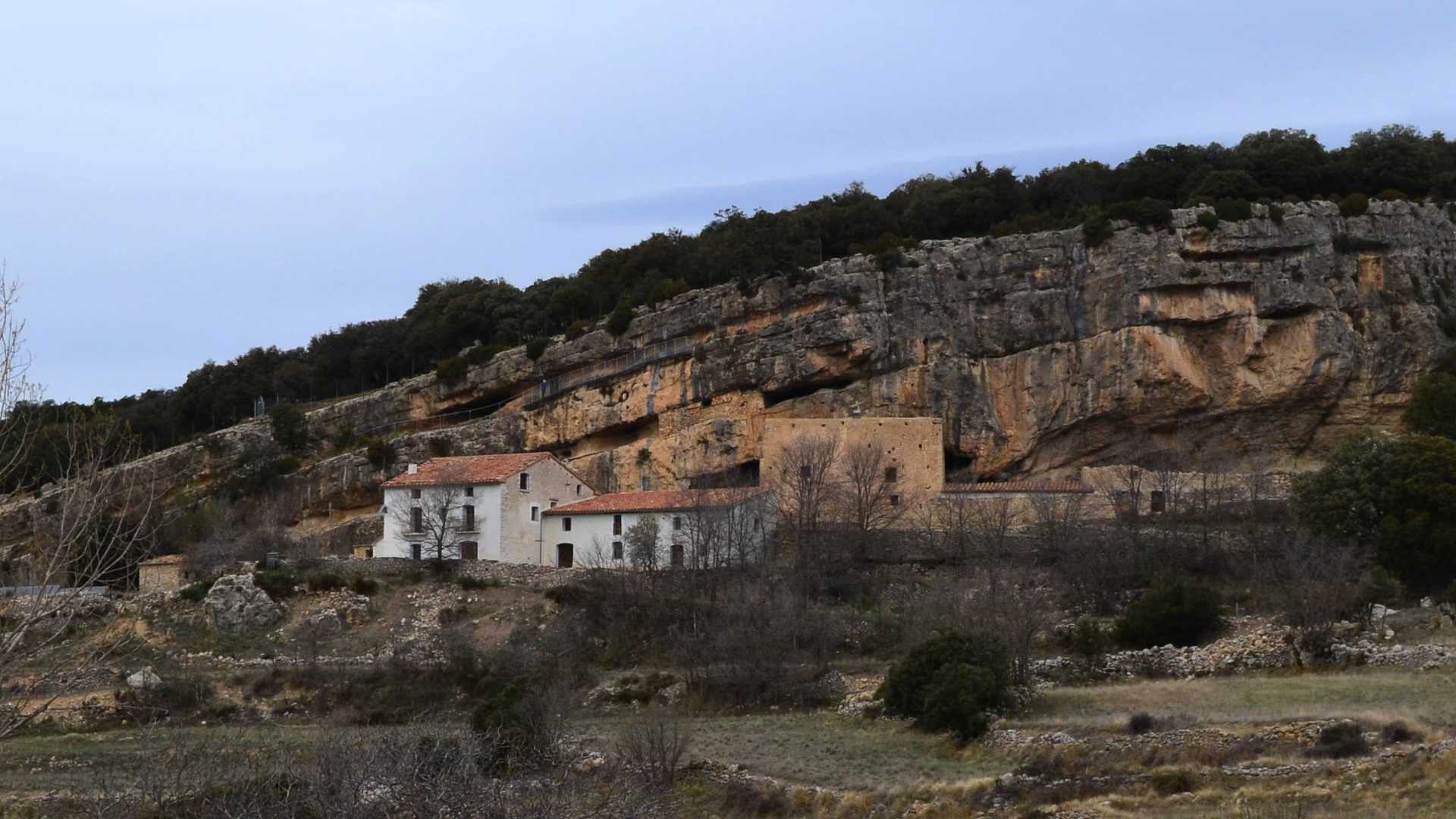 Prähistorisches landhaus von Morella La Vella