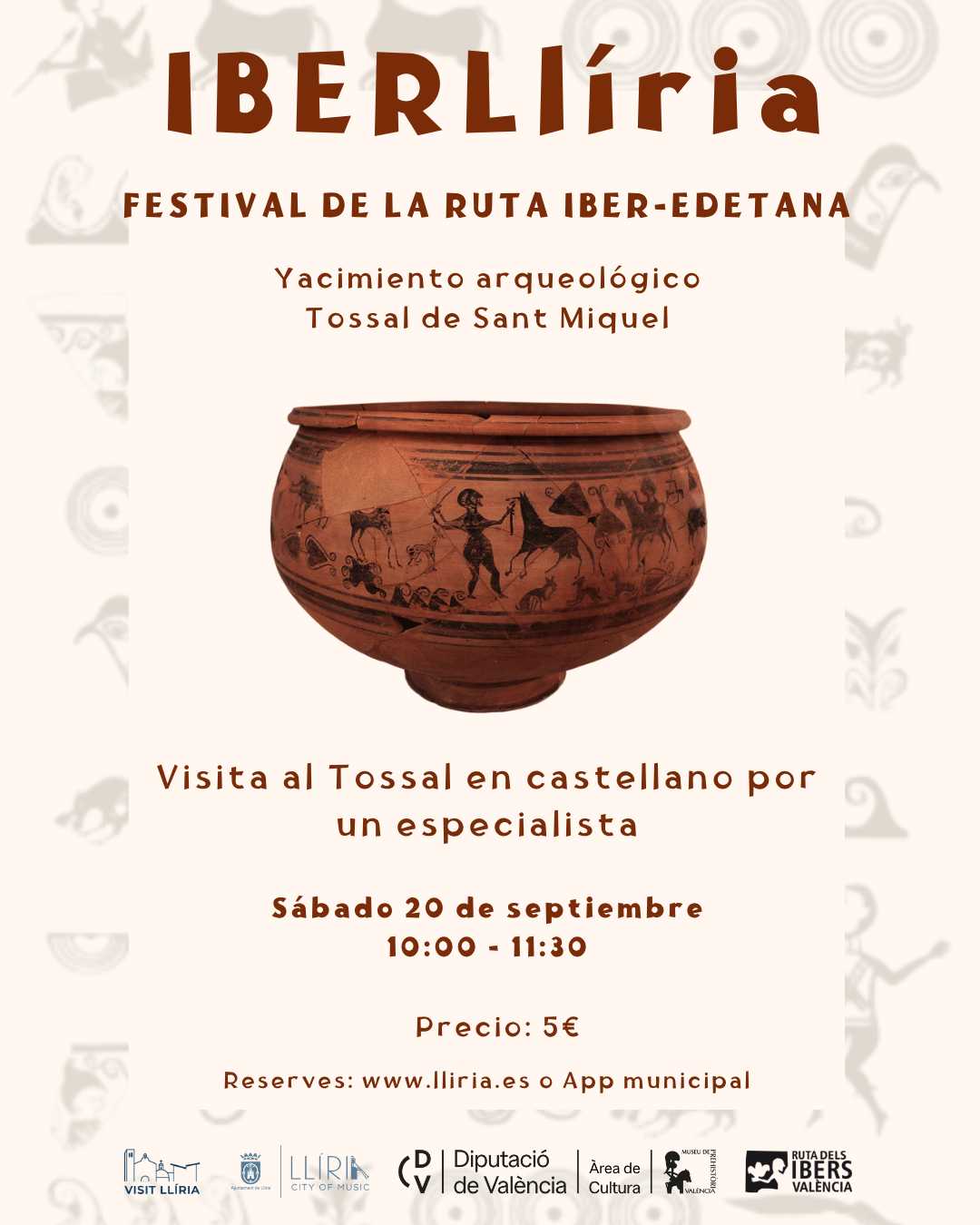 IBERLlíria: Visita al Tossal de Sant Miquel