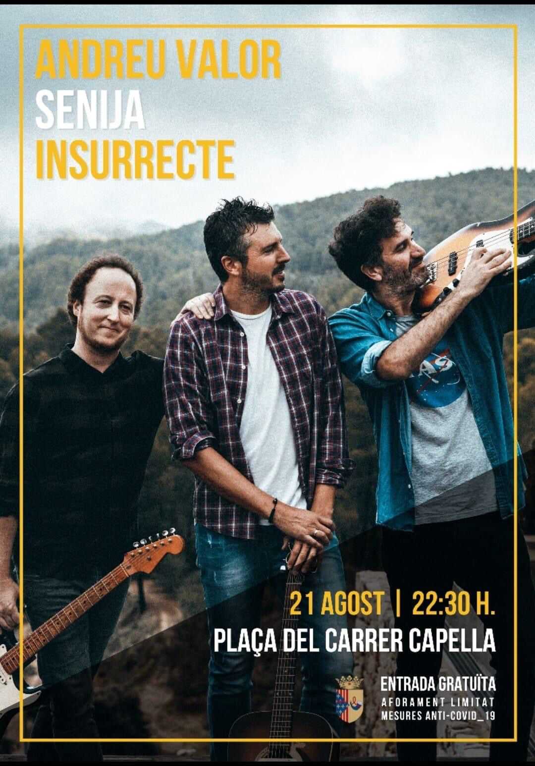 Andreu Valor 'Insurrecte' - Concert a Senija
