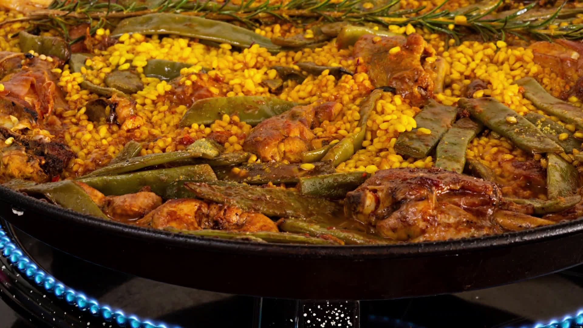 Valencian rice and paella school menu,