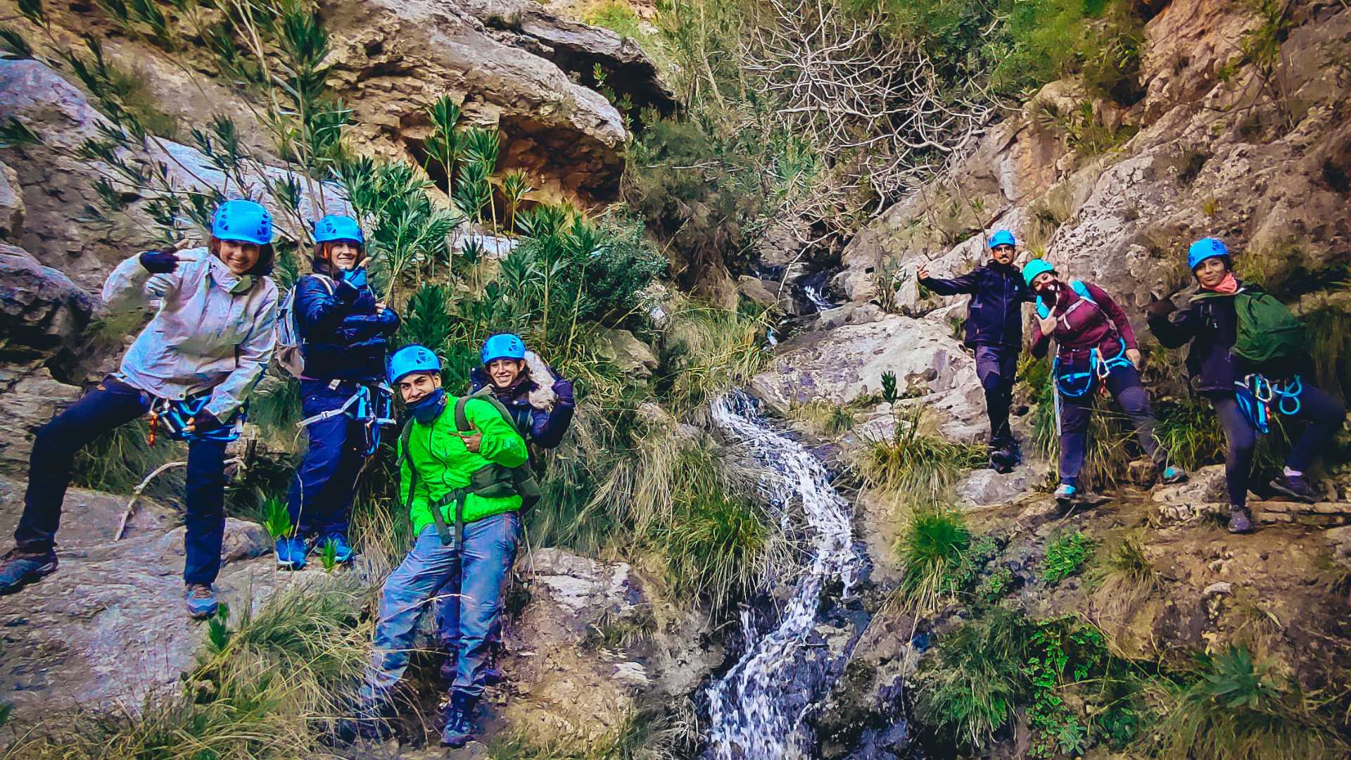 BARRANQUISME I VIA FERRATA EN TOUS