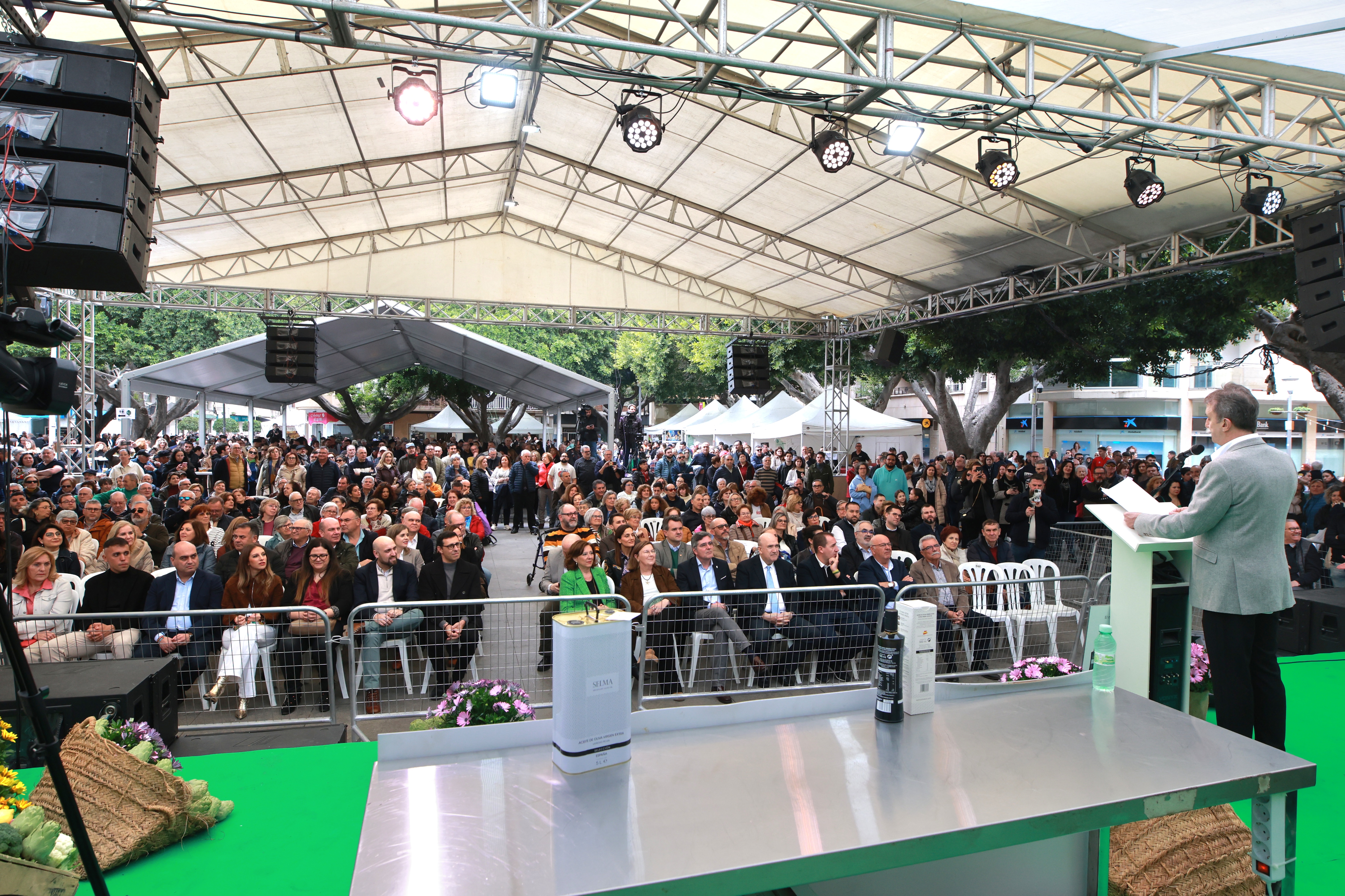 Congreso Nacional de la Alcachofa en Almoradí-Escenario