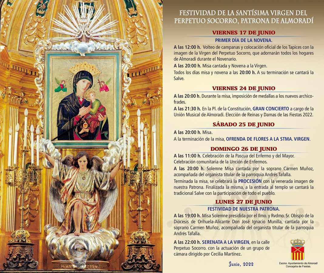 Fiestas Patronales de la Virgen del Perpetuo Socorro de Almoradí