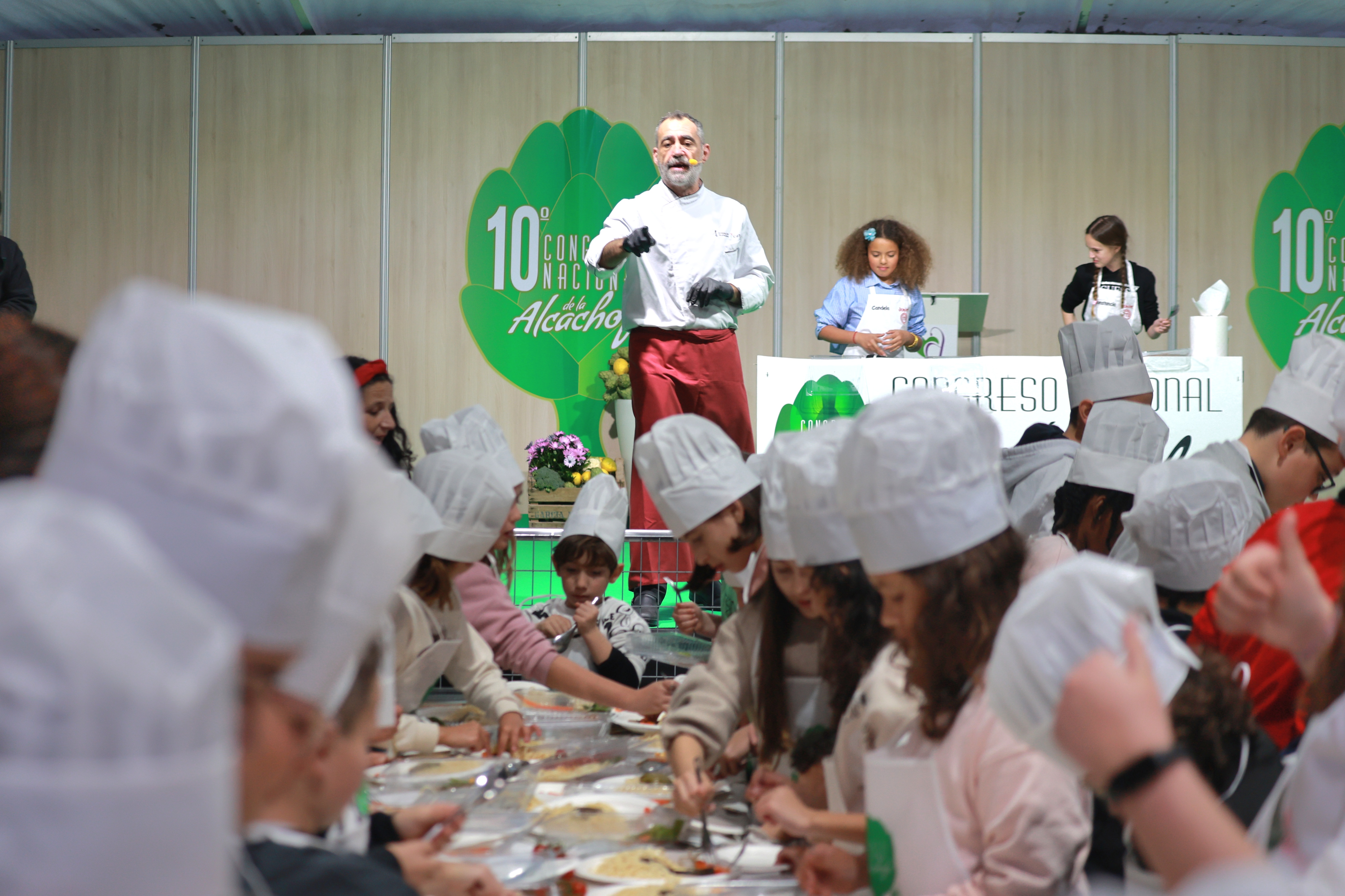 Congreso Nacional de la Alcachofa en Almoradí - Macrotaller infantil