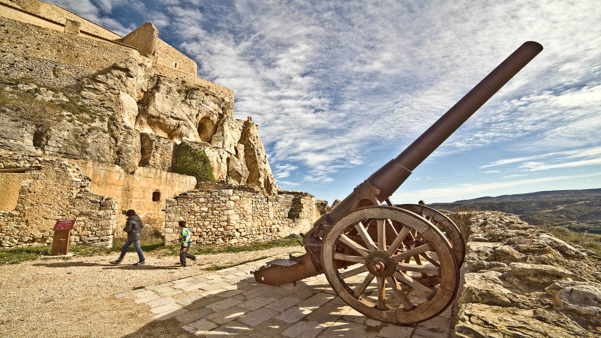 Castillo y murallas Morella