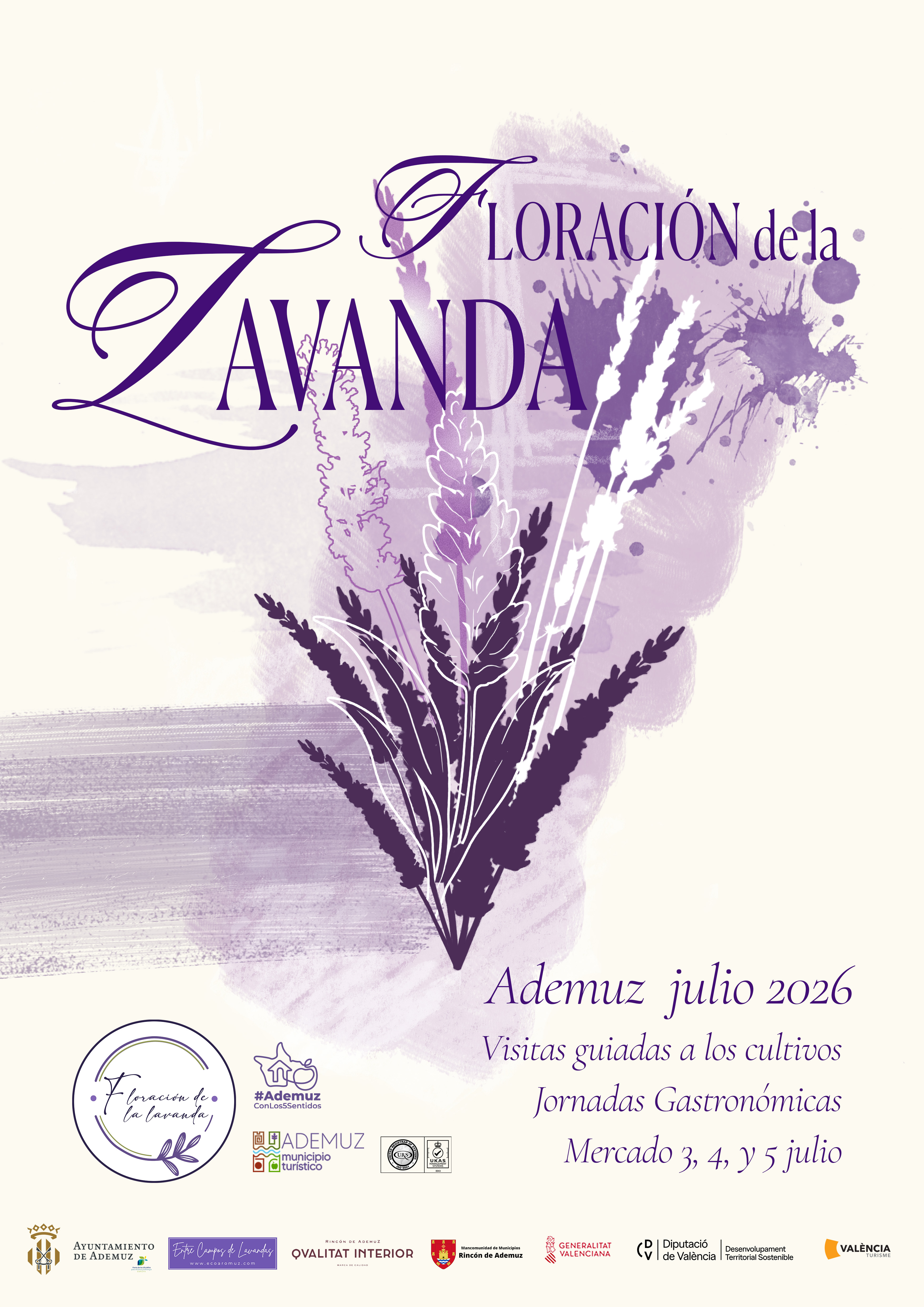 Floración de la Lavanda