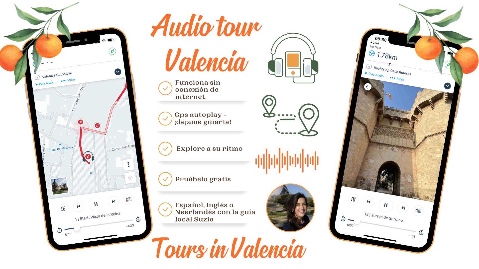 Audio Tour Valencia
