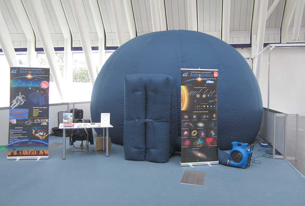 Planetario digital portátil