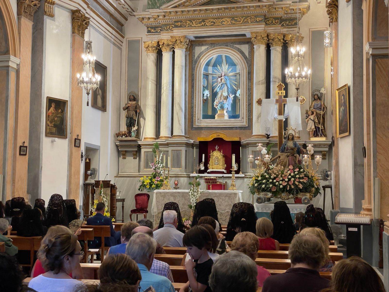 Vall de Almonacid SANTÍSIMO CRISTO, VIRGEN DE LOS DOLORES, VIRGEN DE LA DIVINA PASTORA