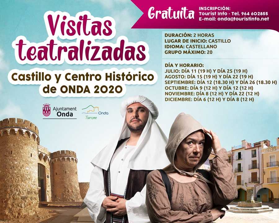 Visitas teatralizadas al Castillo y Centro Histórico