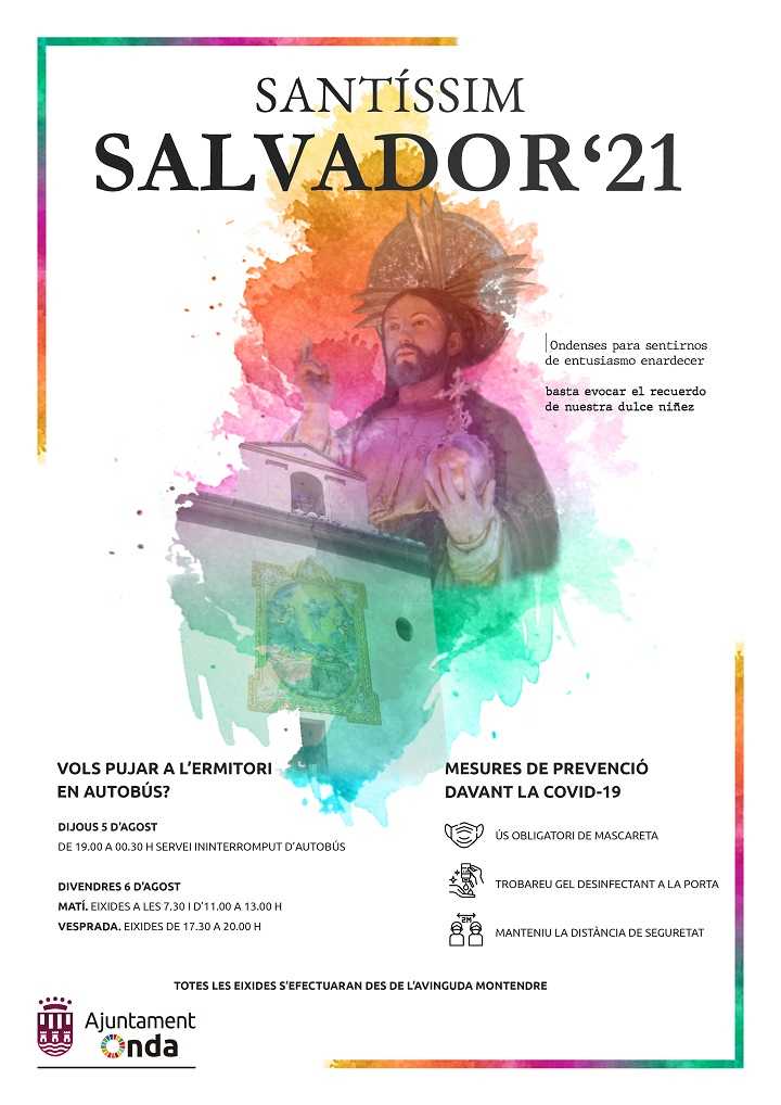 SANTÍSSIM SALVADOR ONDA 2021