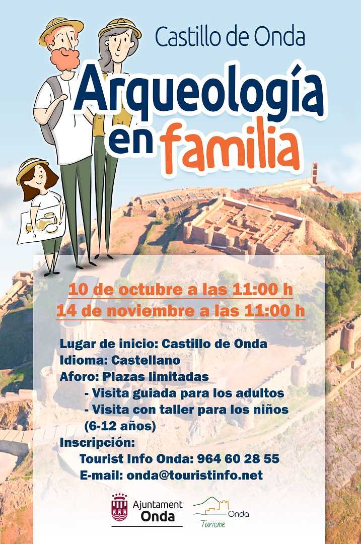 ARQUEOLOGÍA EN FAMILIA ONDA 2021