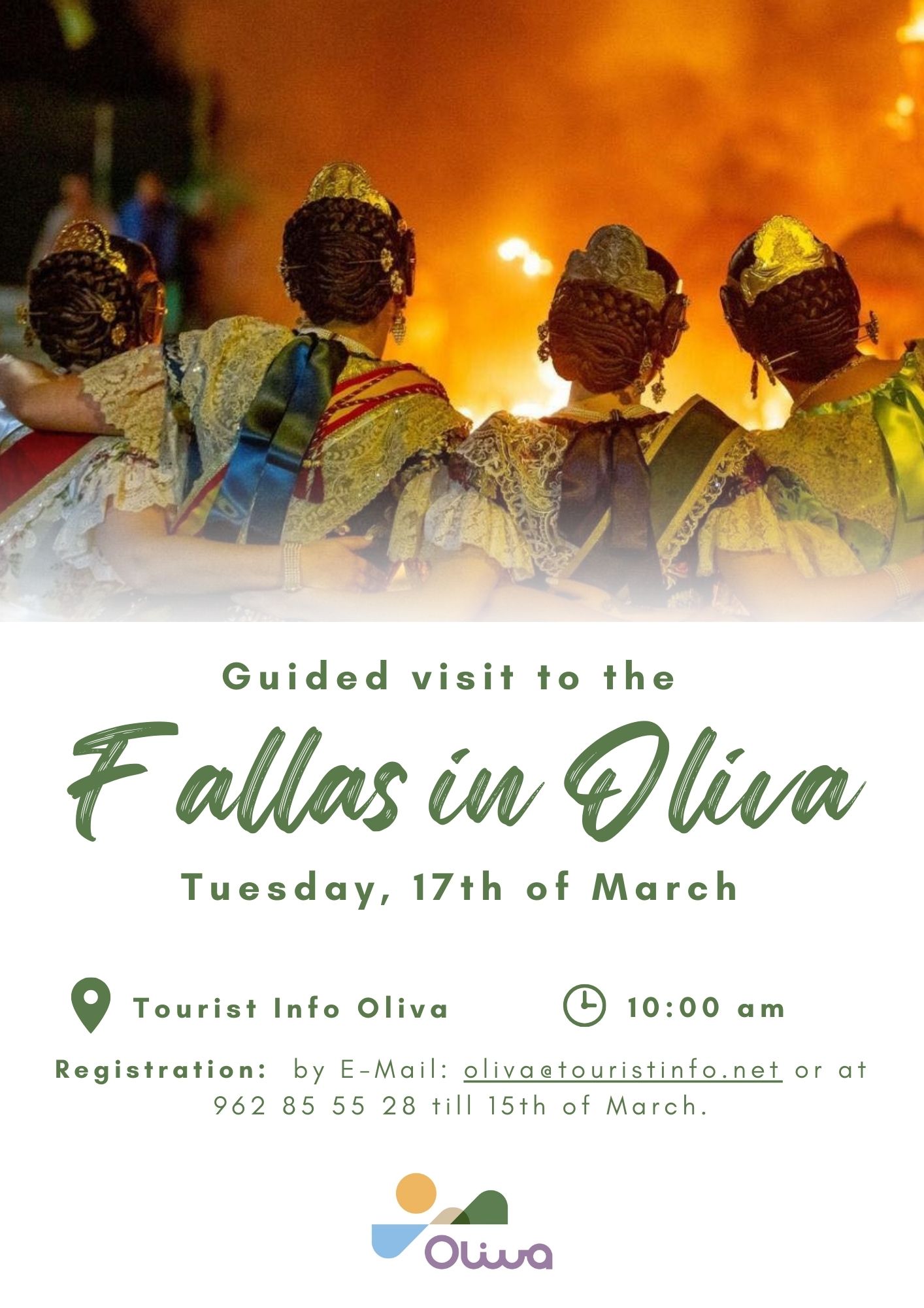Guided tour to the Fallas in Oliva