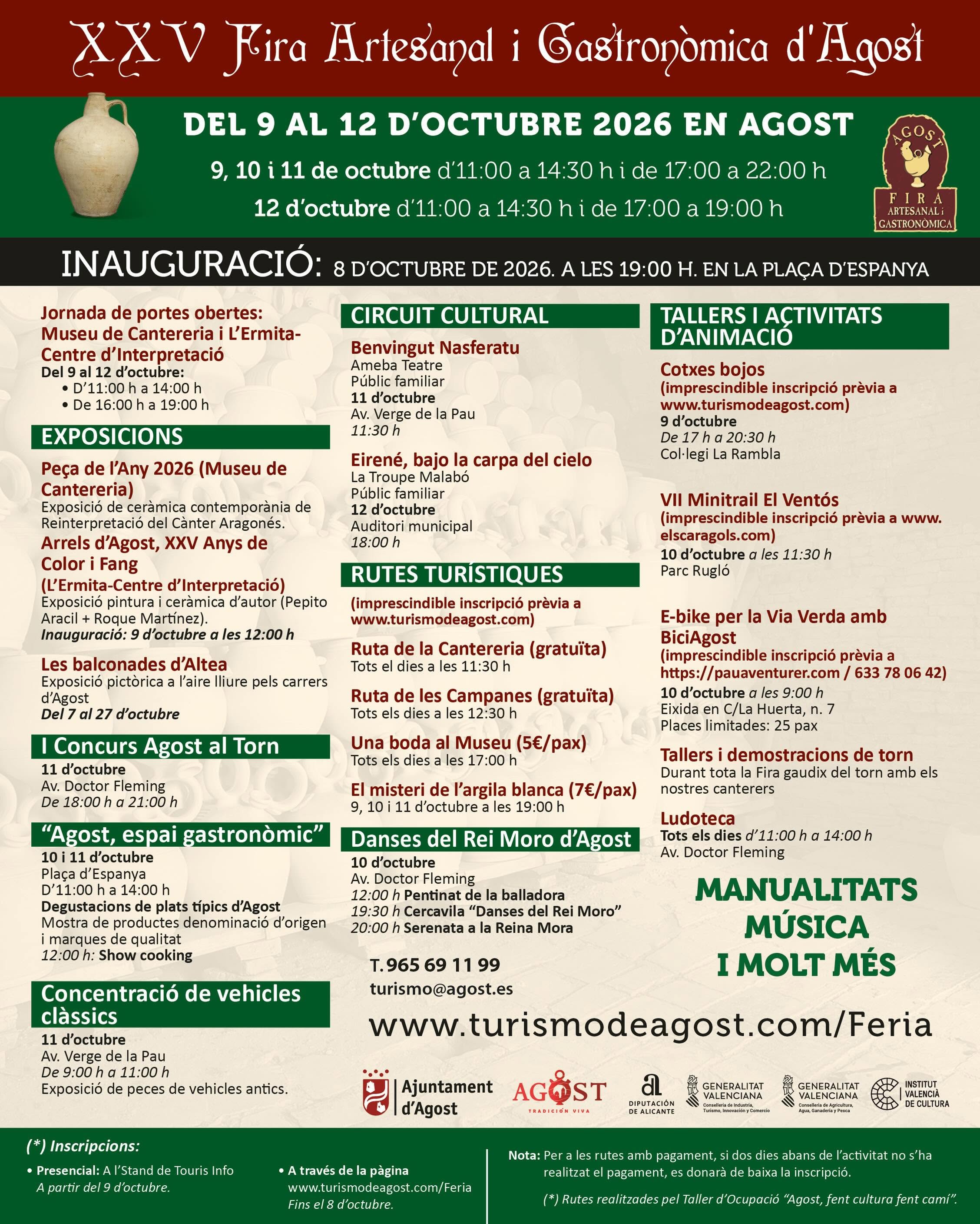 Feria Artesanal y Gastronómica de Agost