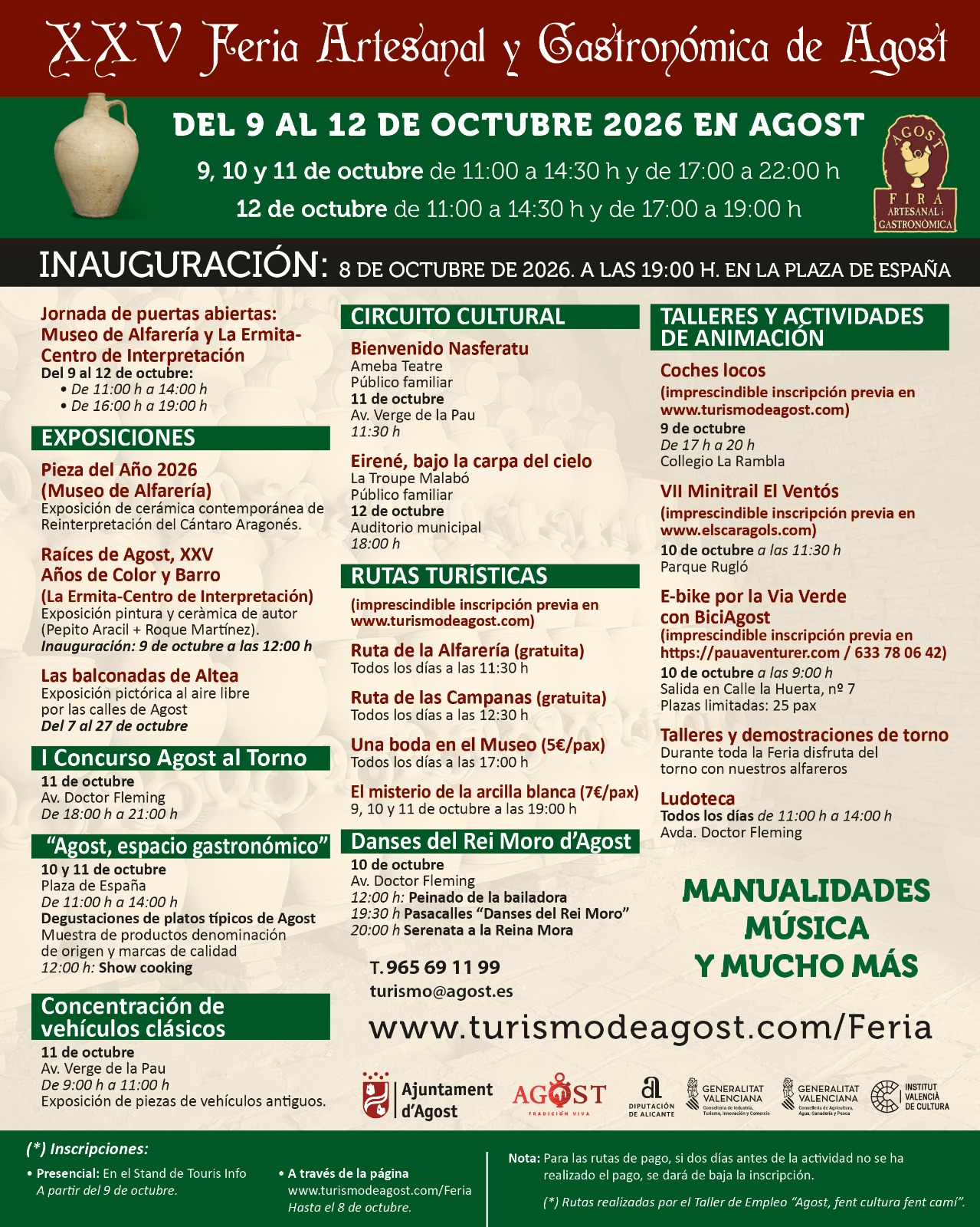 Programa Fira Agost castellano