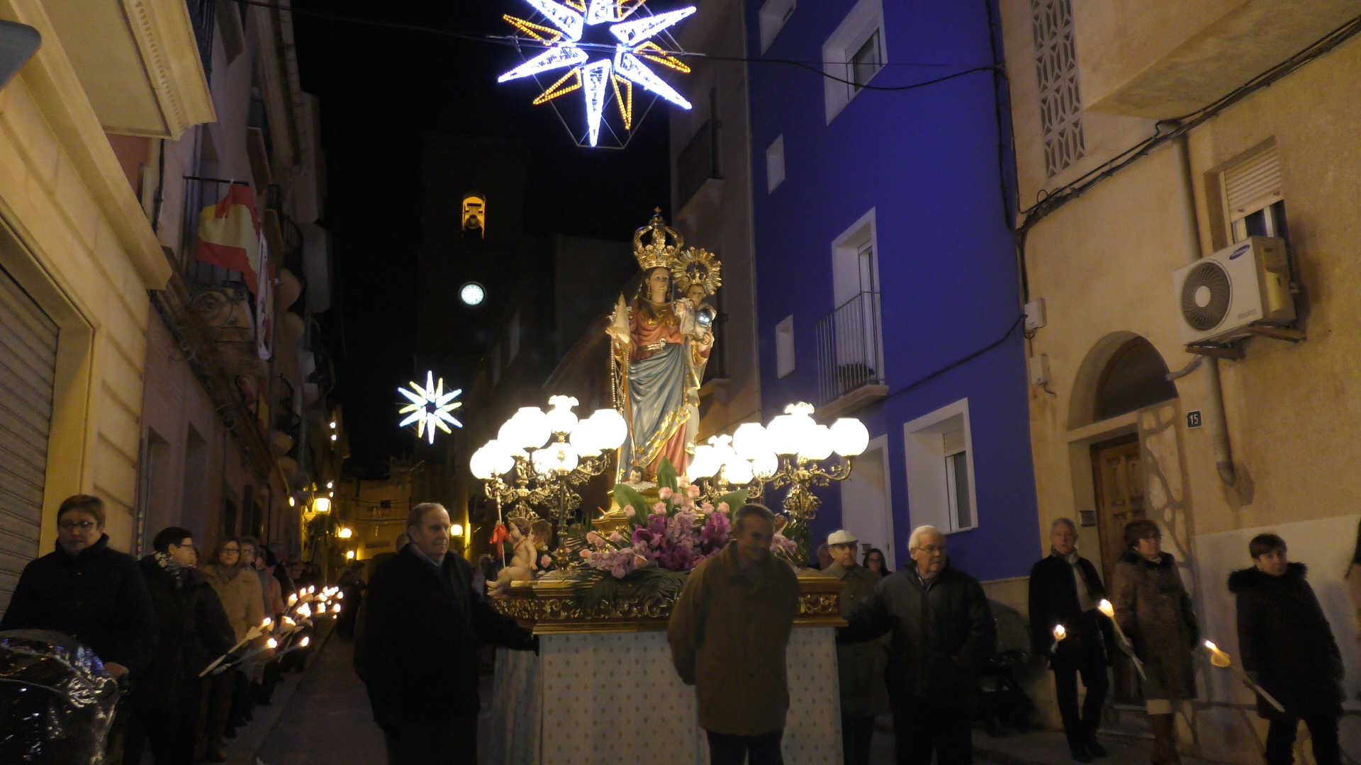 Fest zu Ehren der heiligen Jungfrau Virgen de la Paz