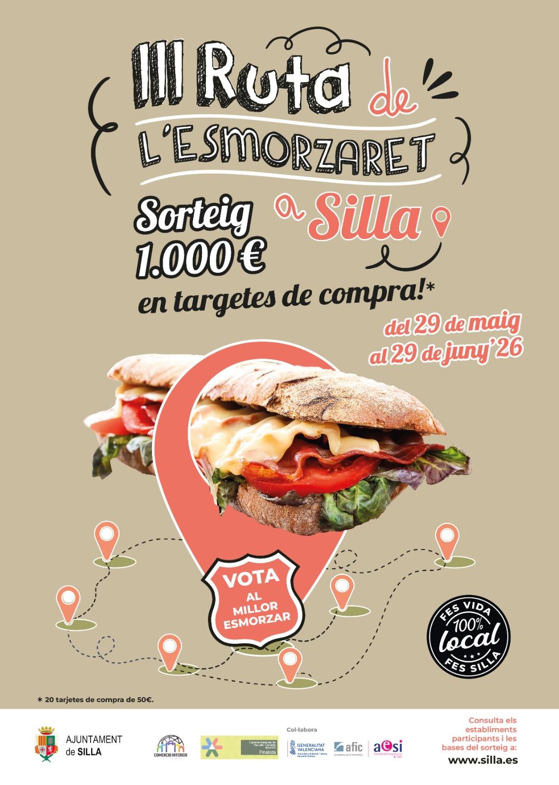Ruta de l'esmorzaret a Silla