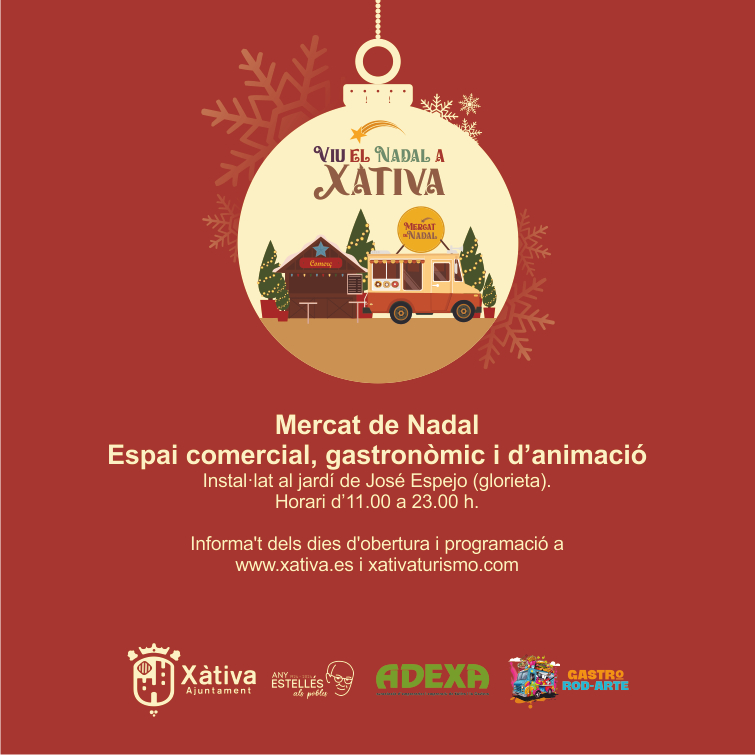 PROGRAMACIÓN DE NAVIDAD XÀTIVA 2024-2025