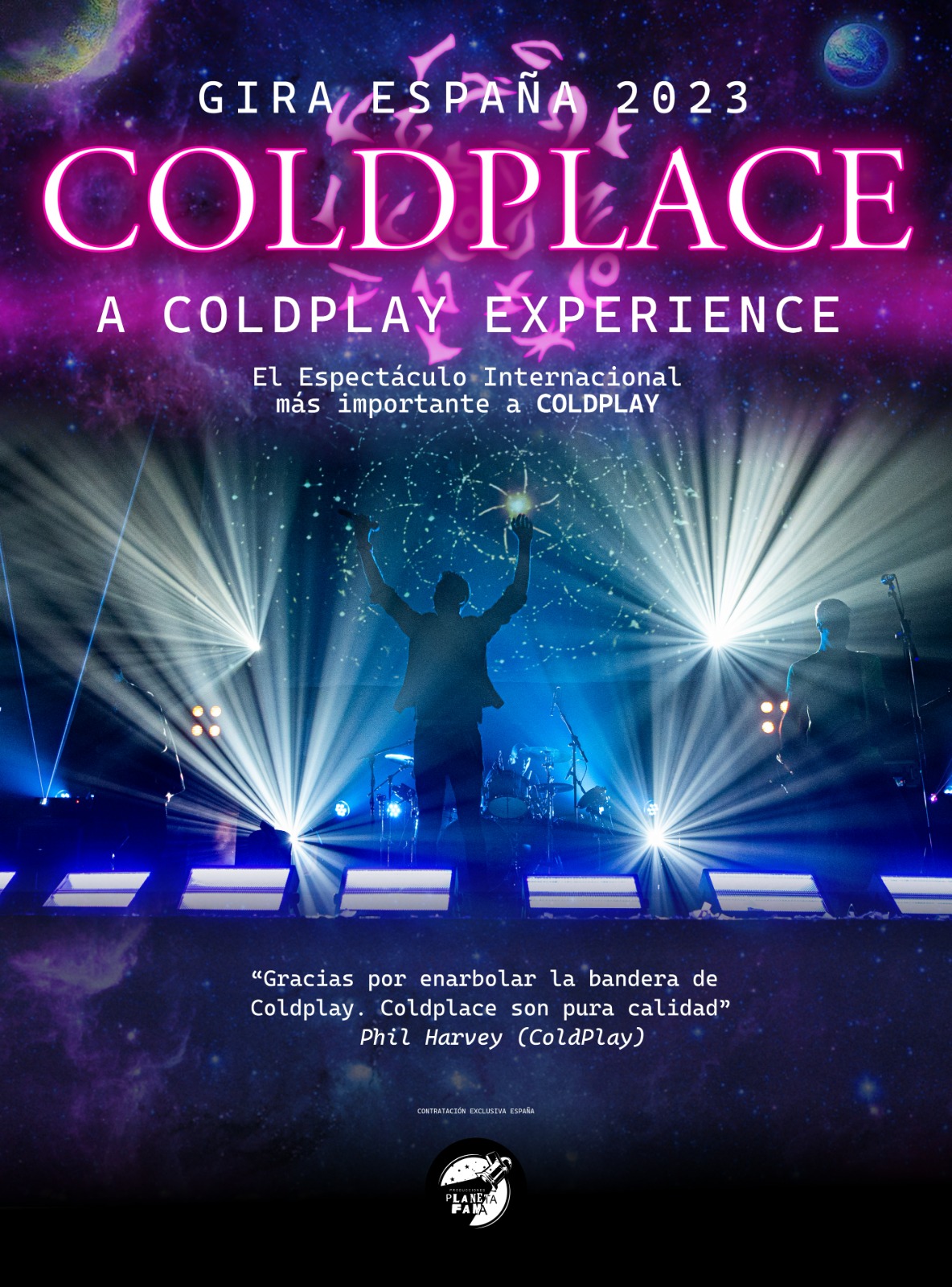 COLDPLACE. A Colplay experience.
