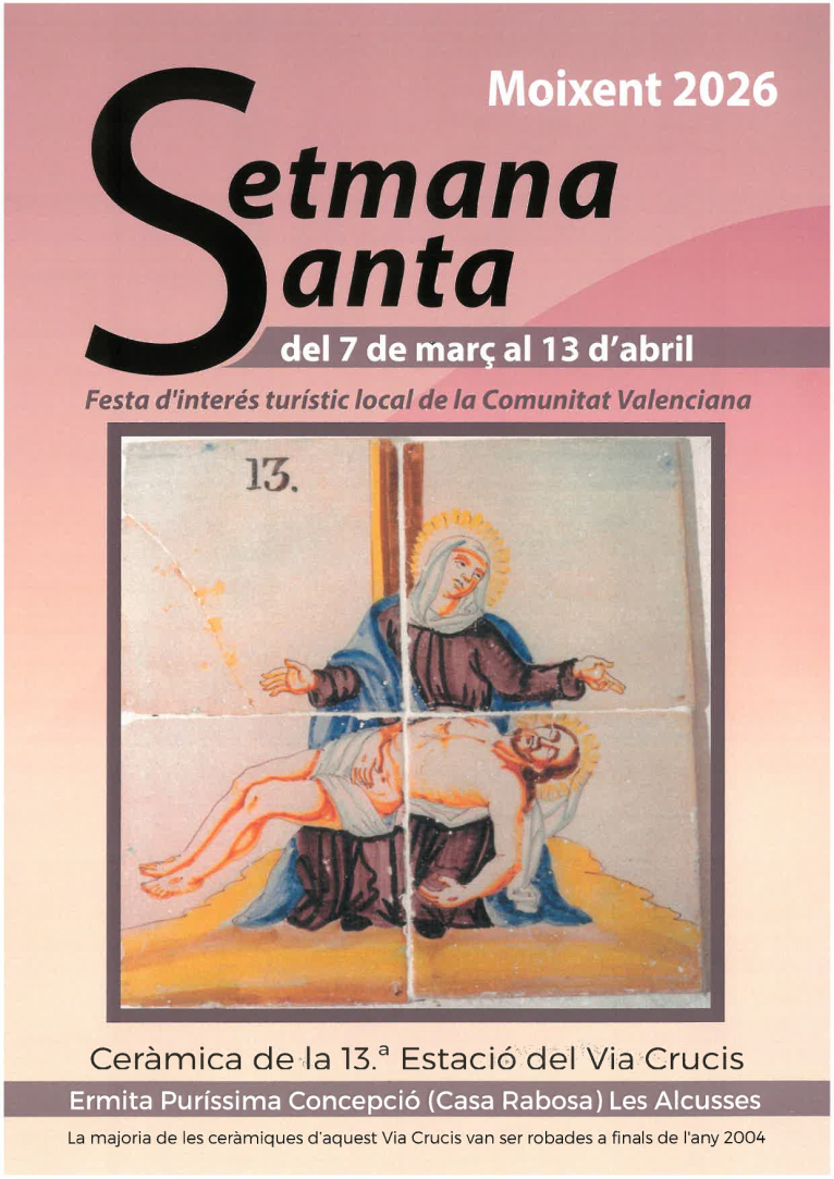 Semana Santa de Moixent 2026