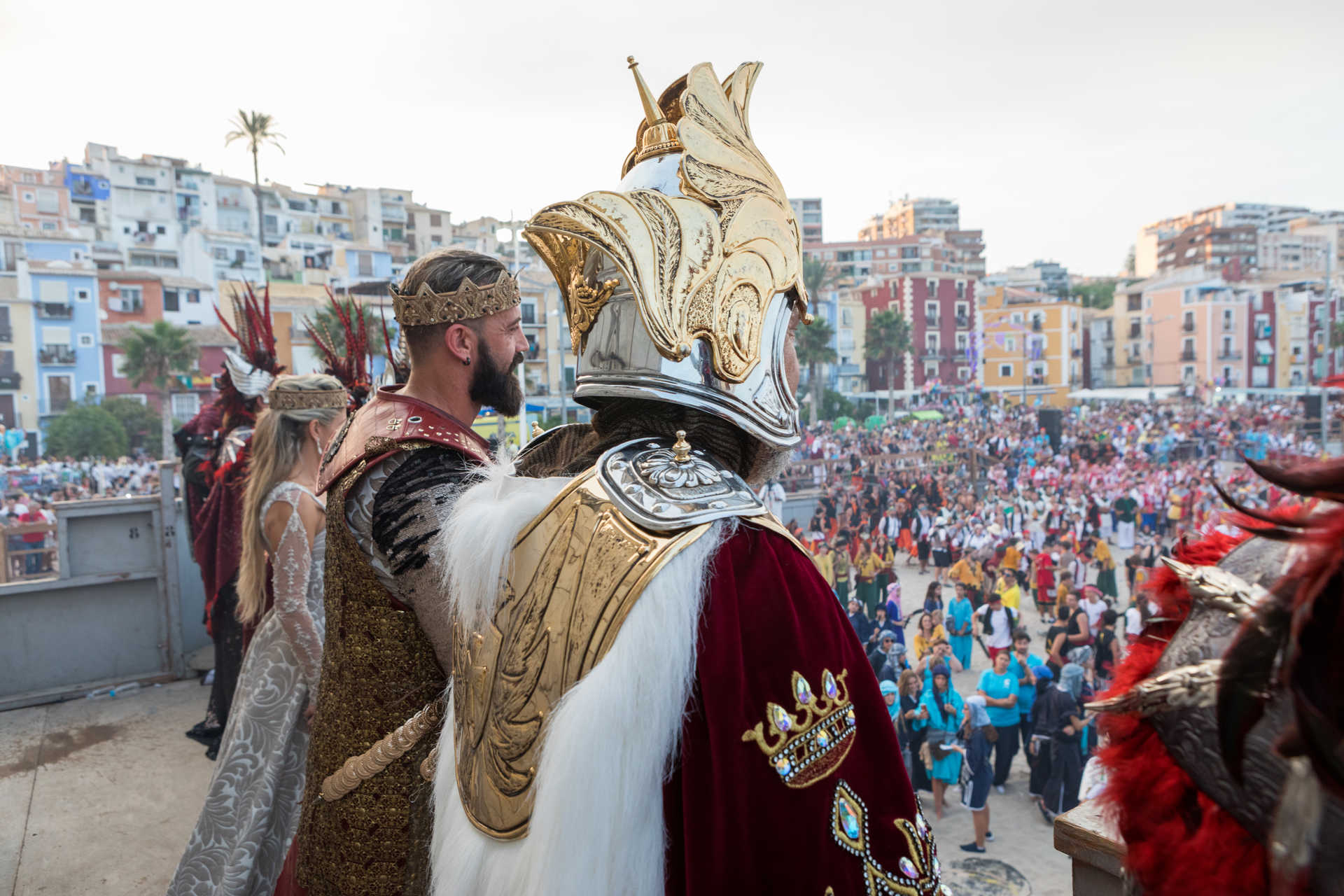 Moros i Cristians en honor de Santa Marta