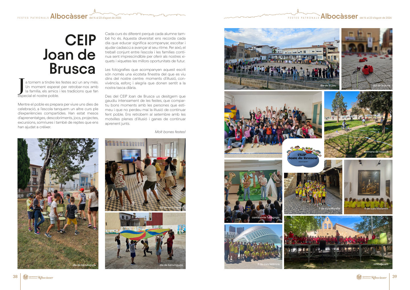 FIESTAS PATRONALES DE ALBOCASSER 2026