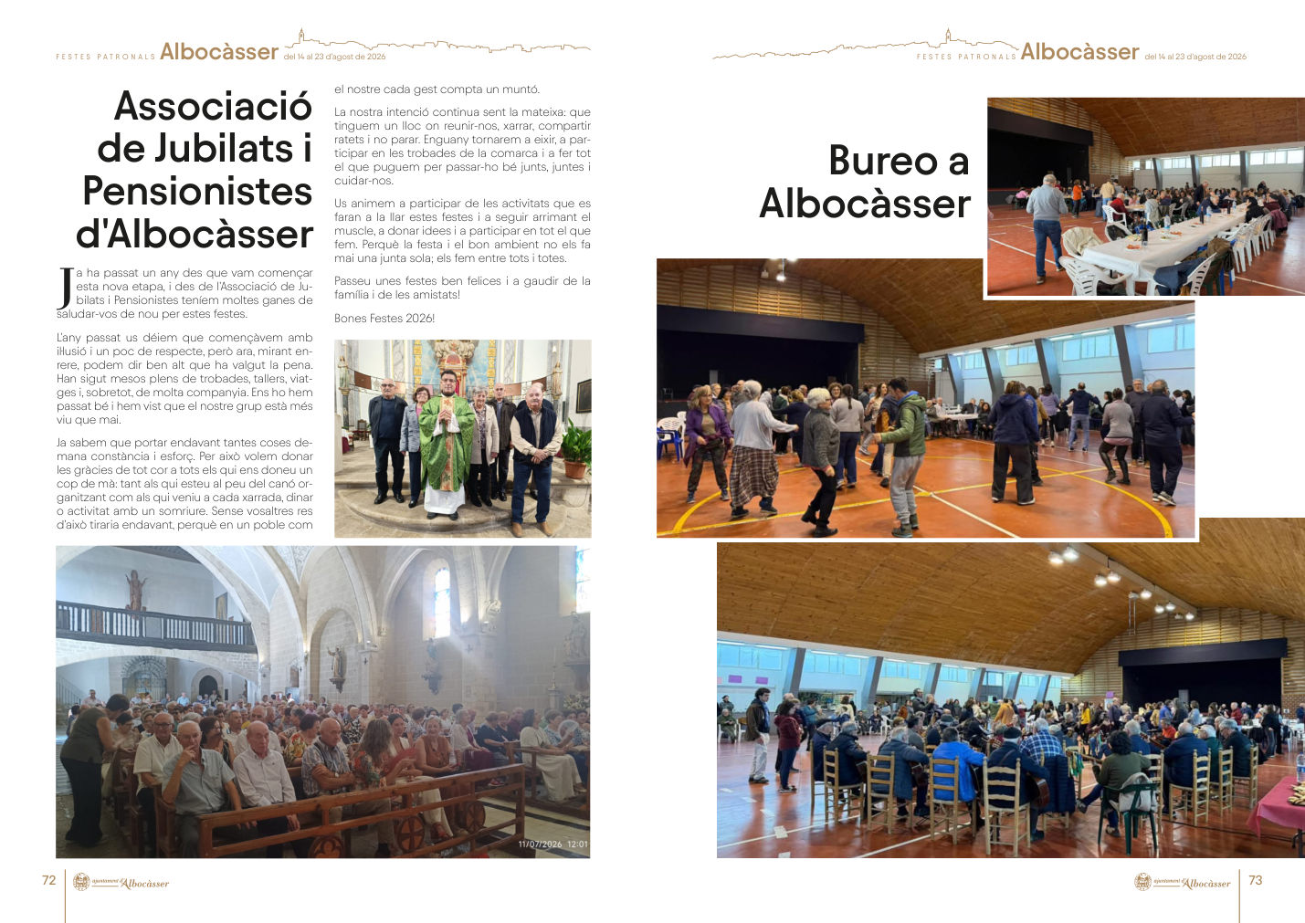 FIESTAS PATRONALES DE ALBOCASSER 2026