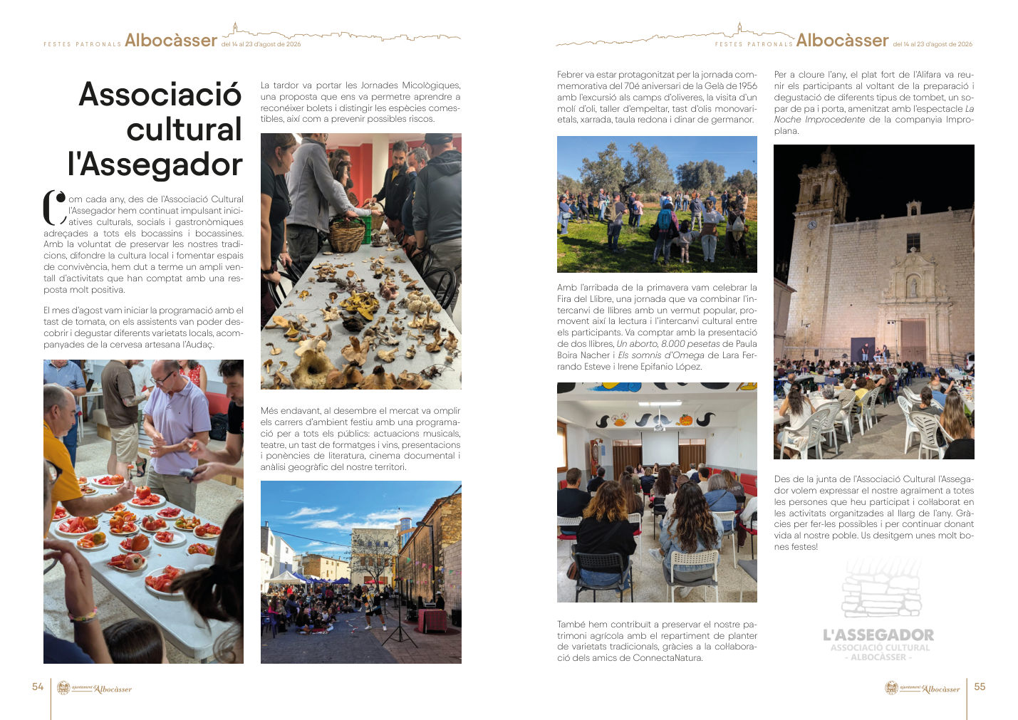 FIESTAS PATRONALES DE ALBOCASSER 2026