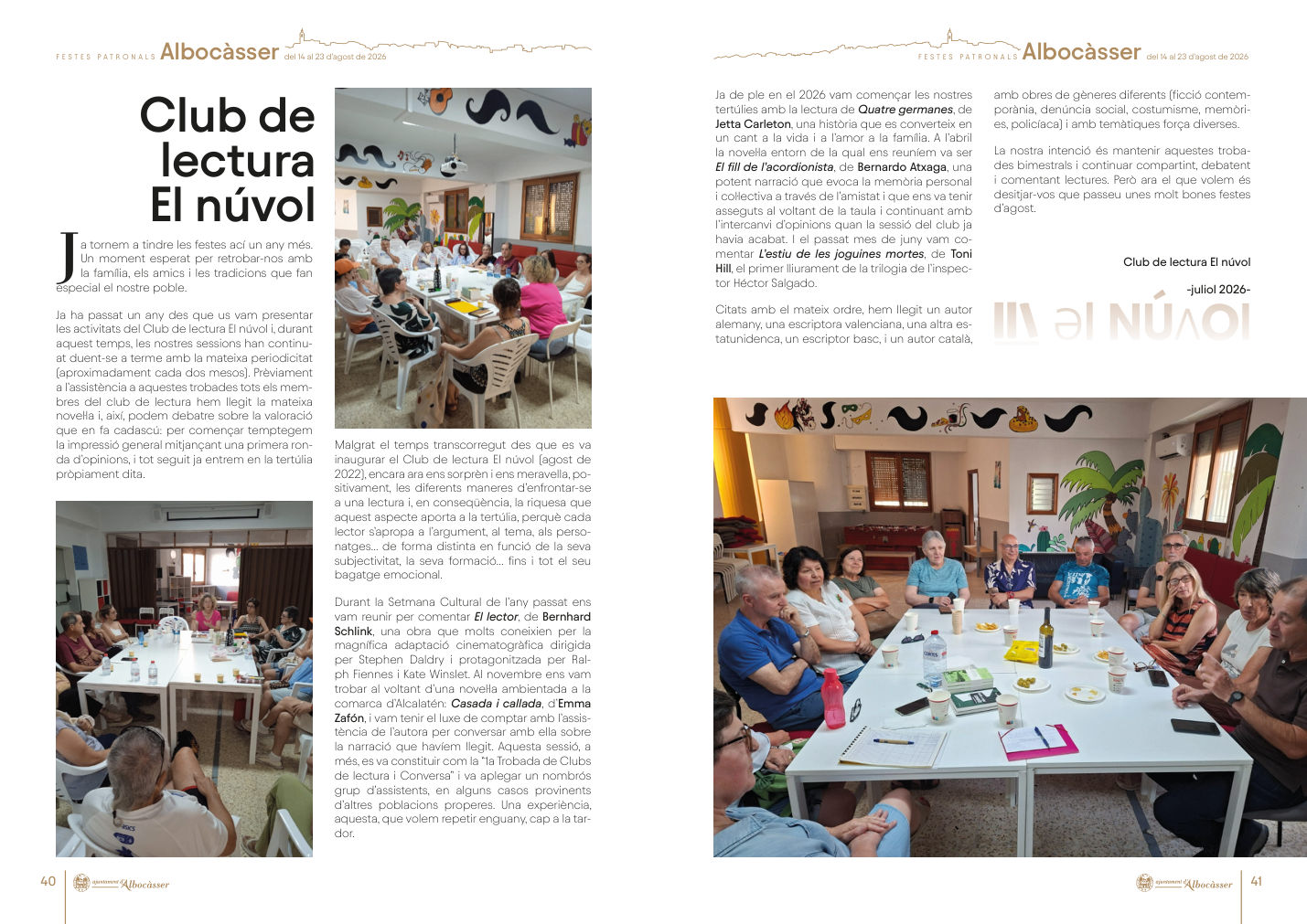 FIESTAS PATRONALES DE ALBOCASSER 2026