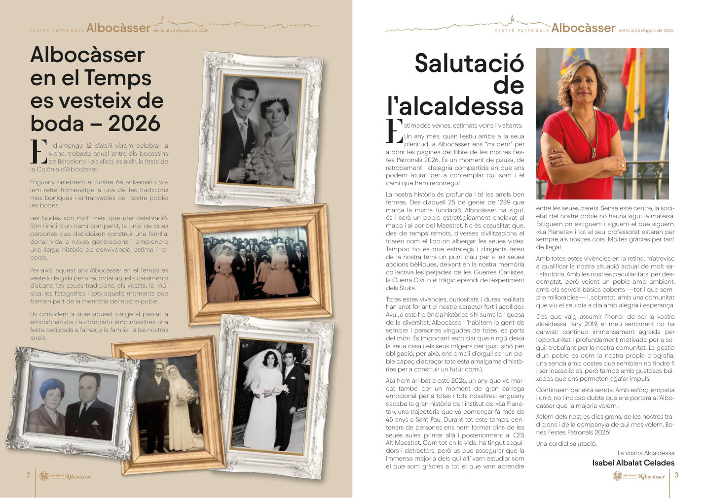 FIESTAS PATRONALES DE ALBOCASSER 2026