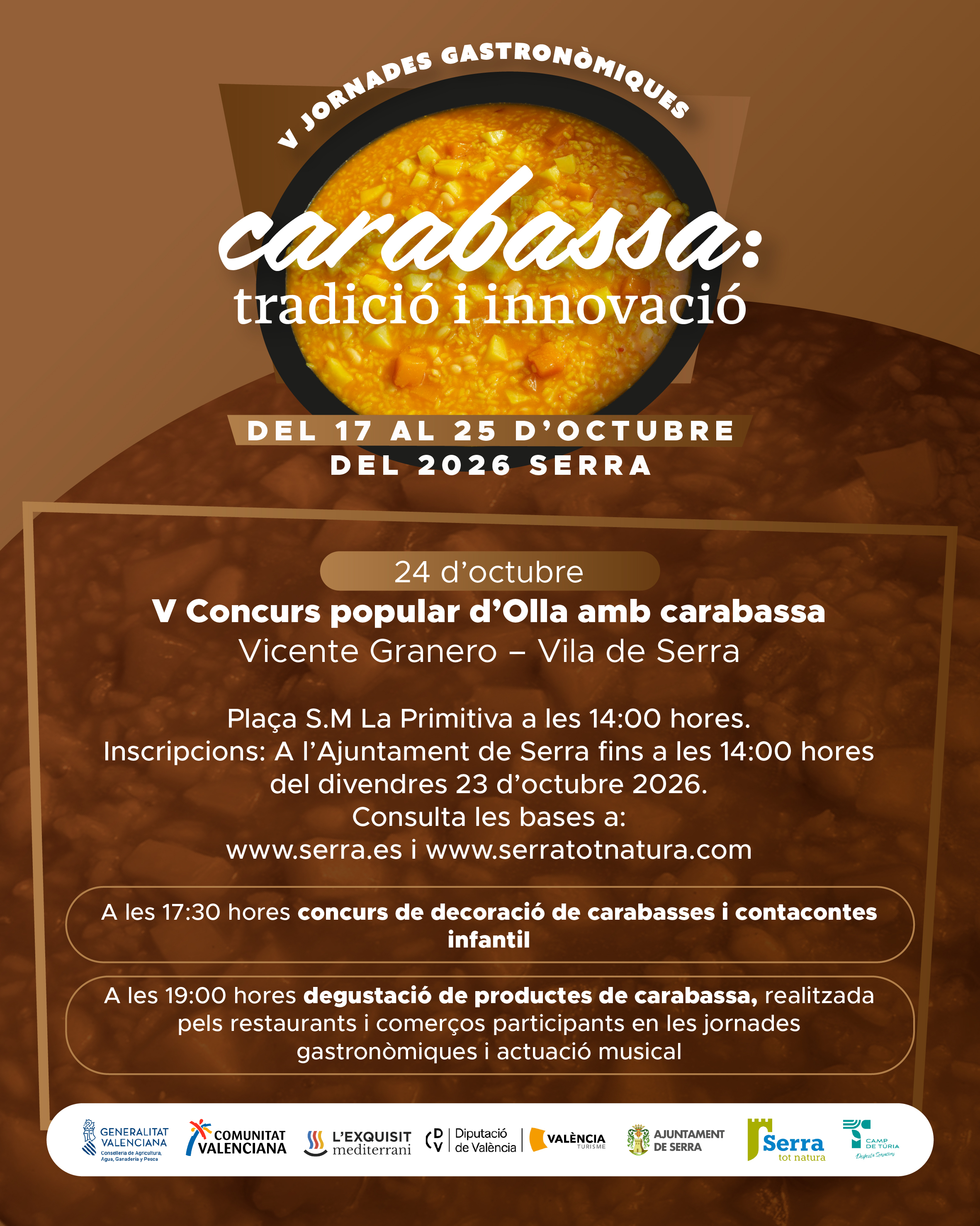 Concursos populars jornades de la carabassa Serra