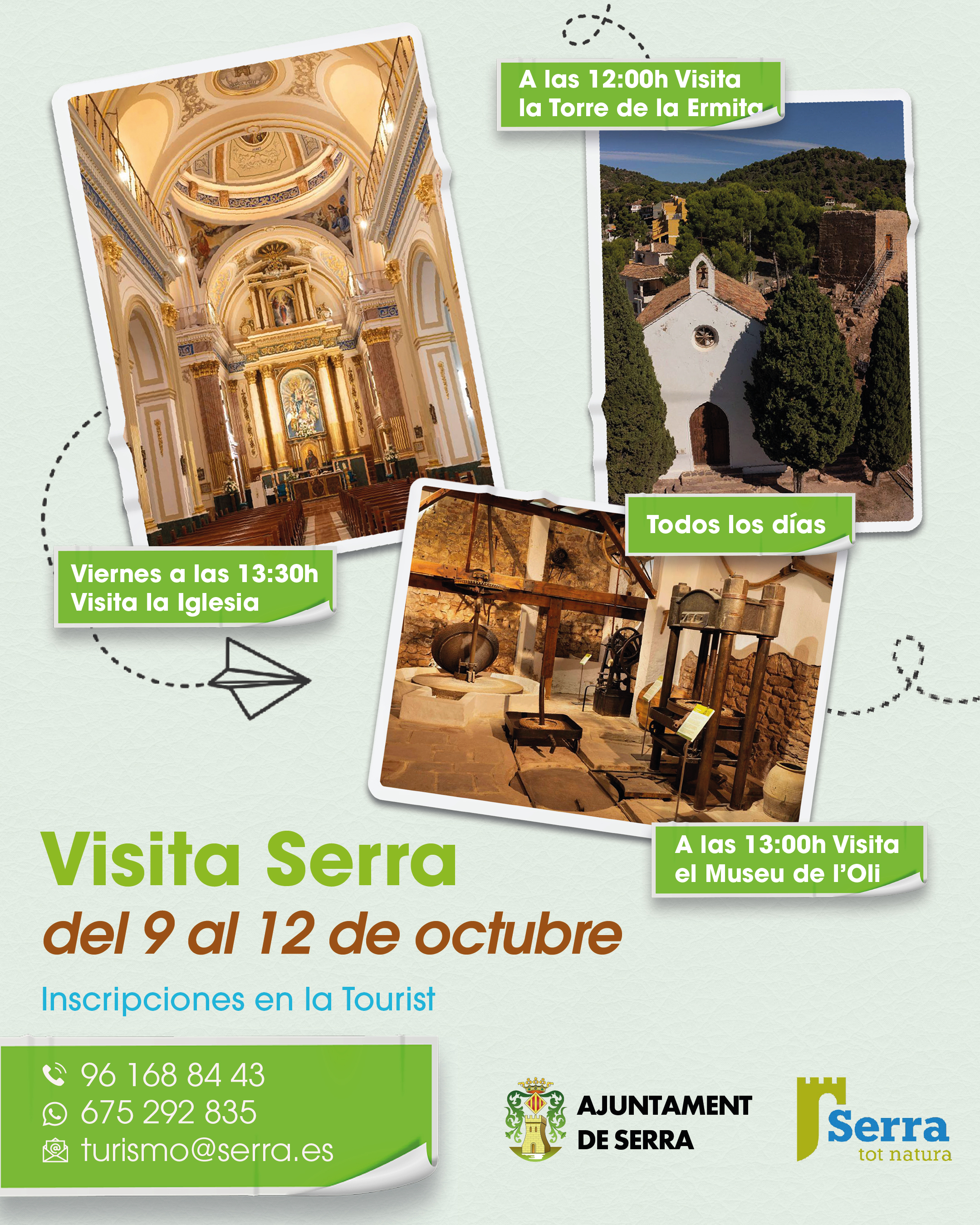 Visita Serra en el pont del 9 d’Octubre