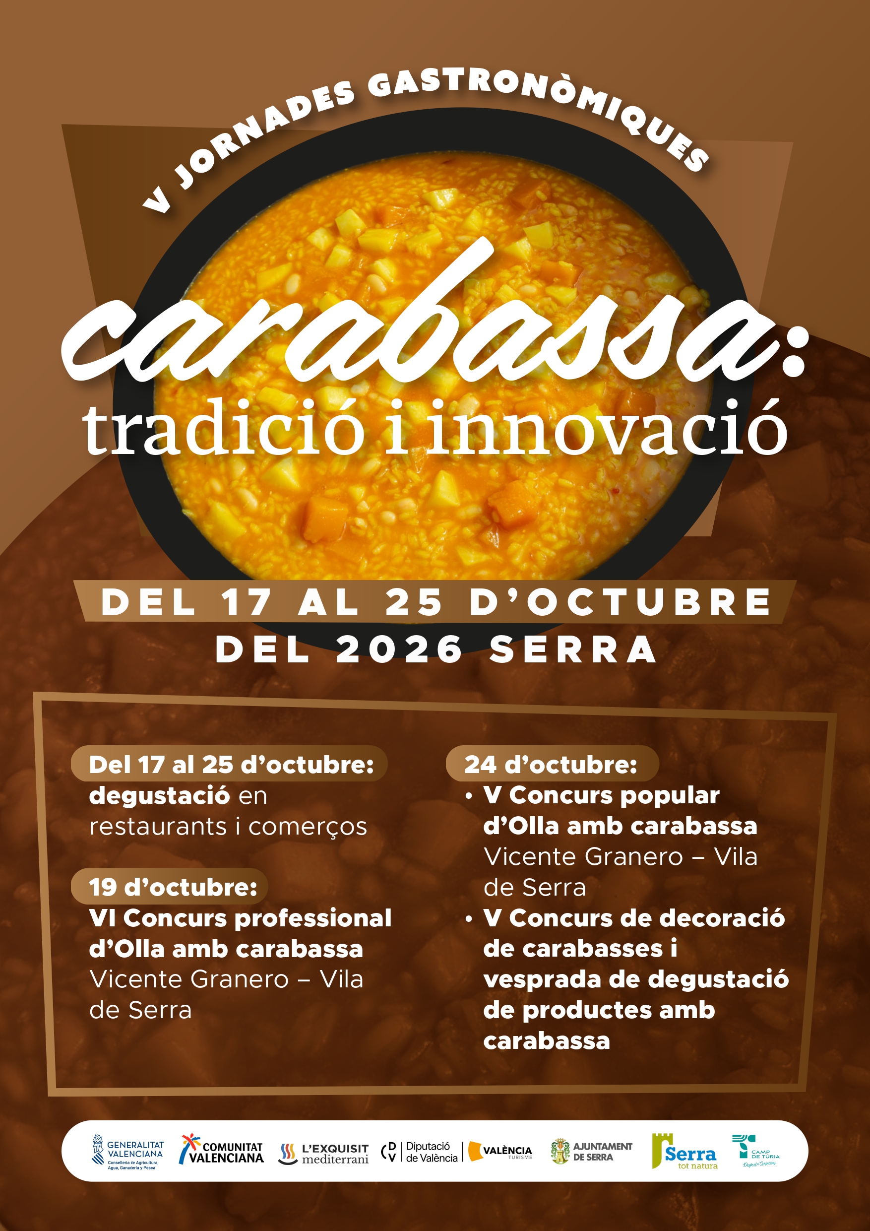 IV Jornadas gastronómicas de la calabaza en Serra