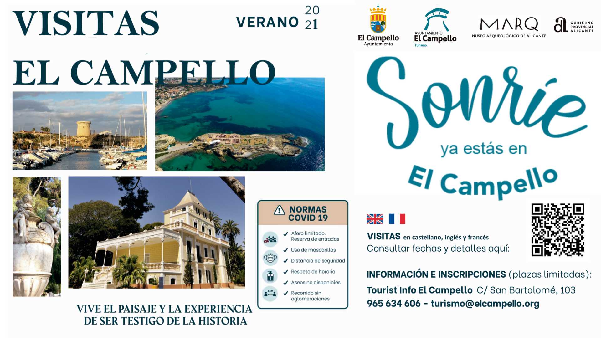 Visitas guiadas y recreadas en El Campello