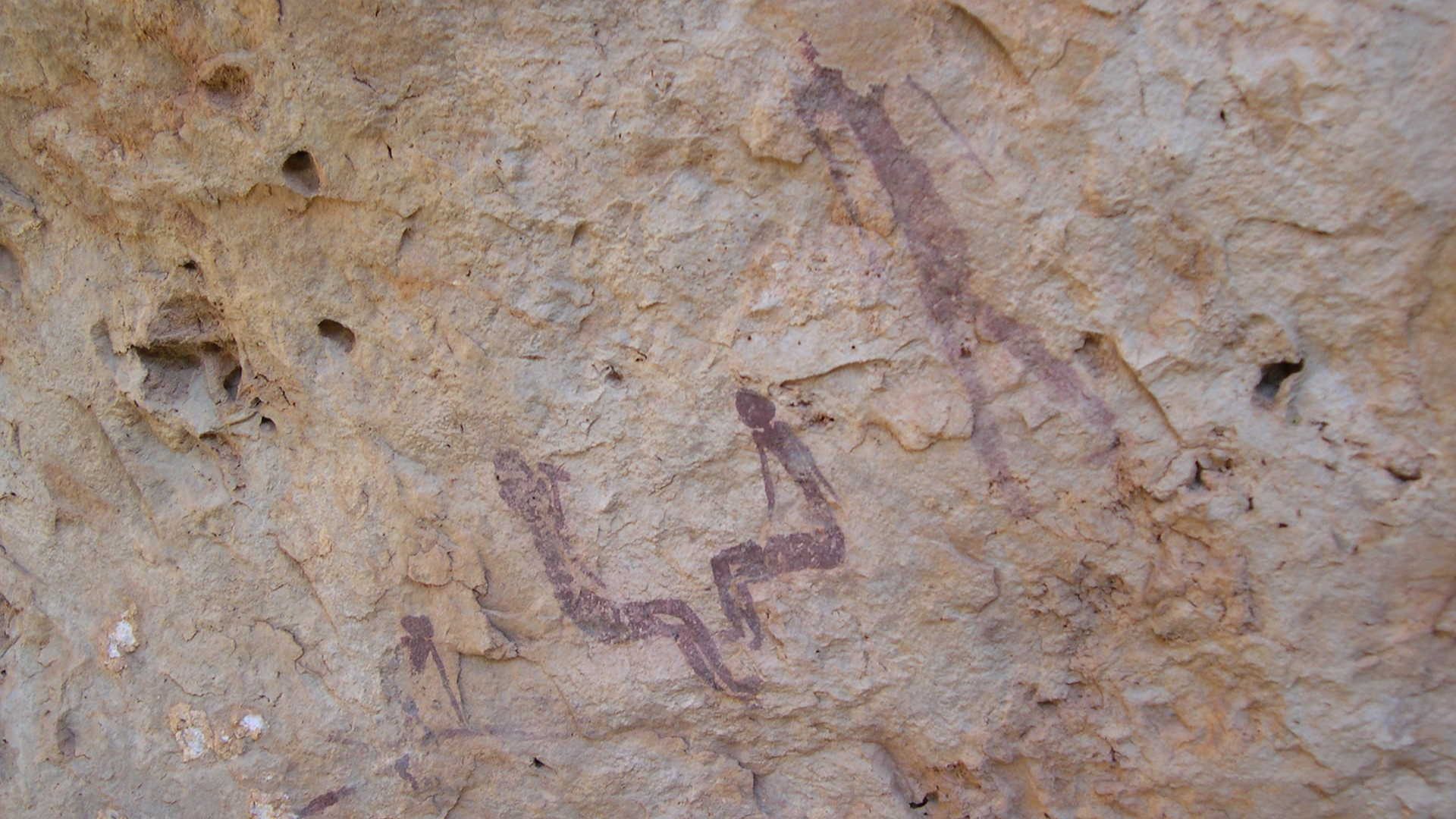 Pinturas rupestres del abrigo de las Monteses Jalance