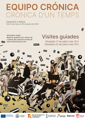 VISITAS GUIADAS EXPOSICIÓN EQUIPO CRÓNICA. CRÓNICA DE UN TIEMPO