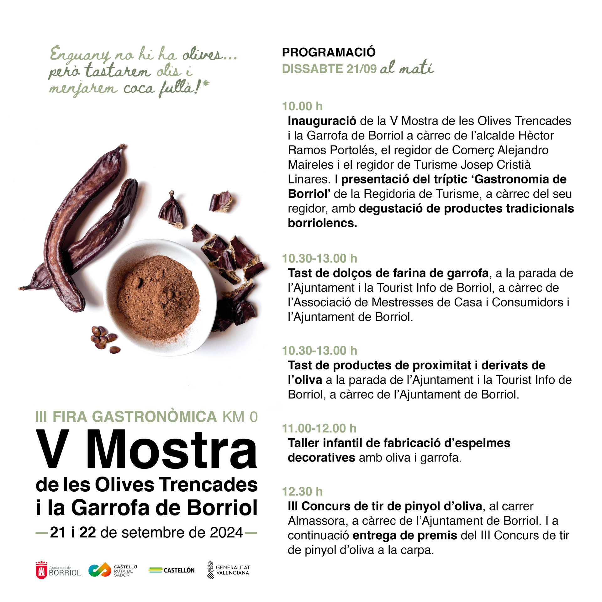 Feria Gastronómica de km0 de Borriol